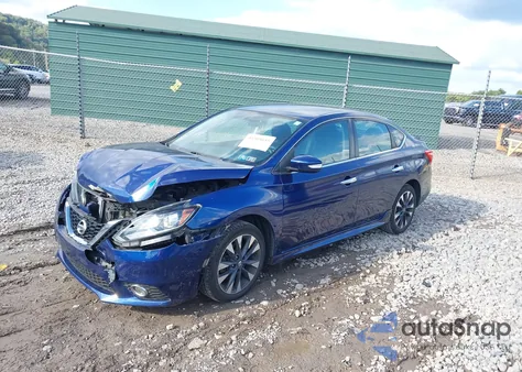 2016 Nissan Sentra Sr z USA, uszkodzony, nr VIN 3N1AB7AP7GY320793